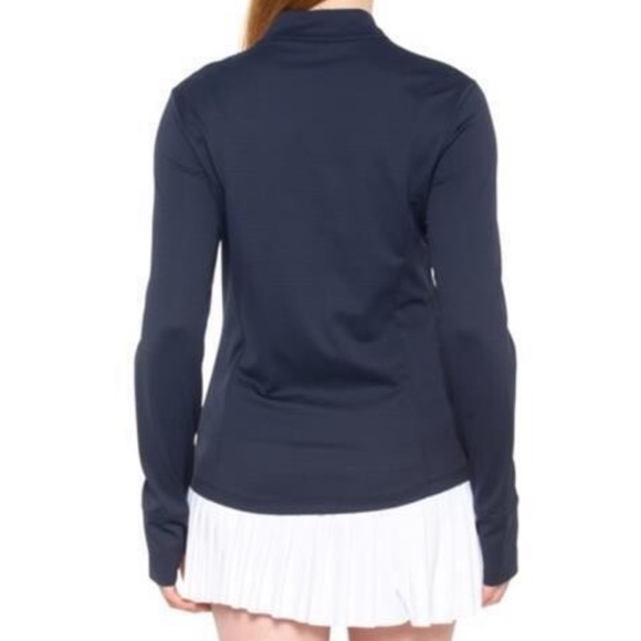 Tommy Bahama Top Maritime Navy Long Sleeve Golf Tennis Shirt Pullover New Large - Picture 2 of 15